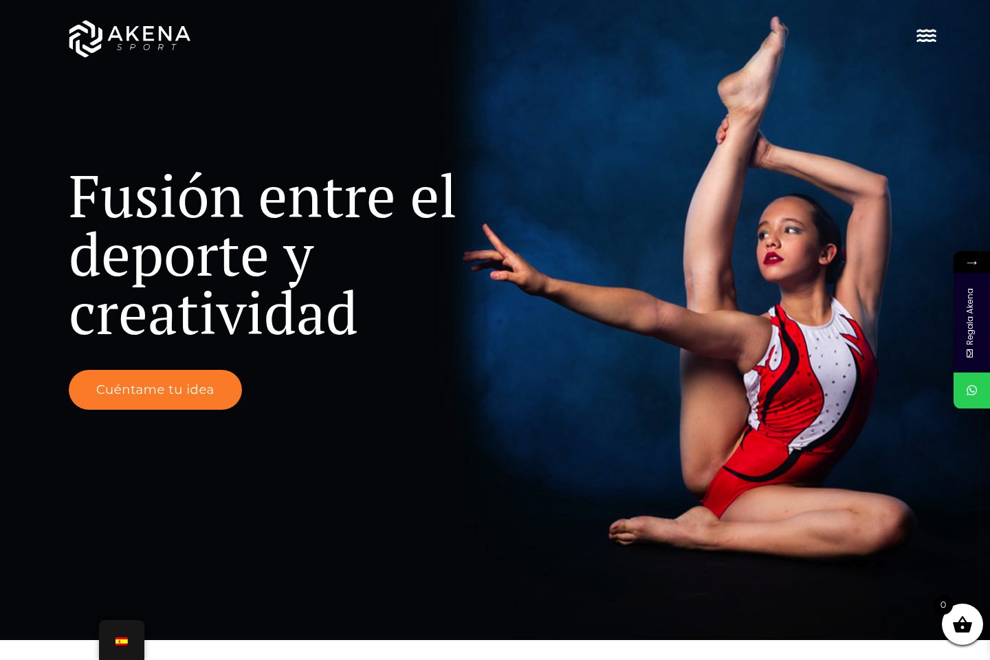 Captura del proyecto Akena Sport Atelier