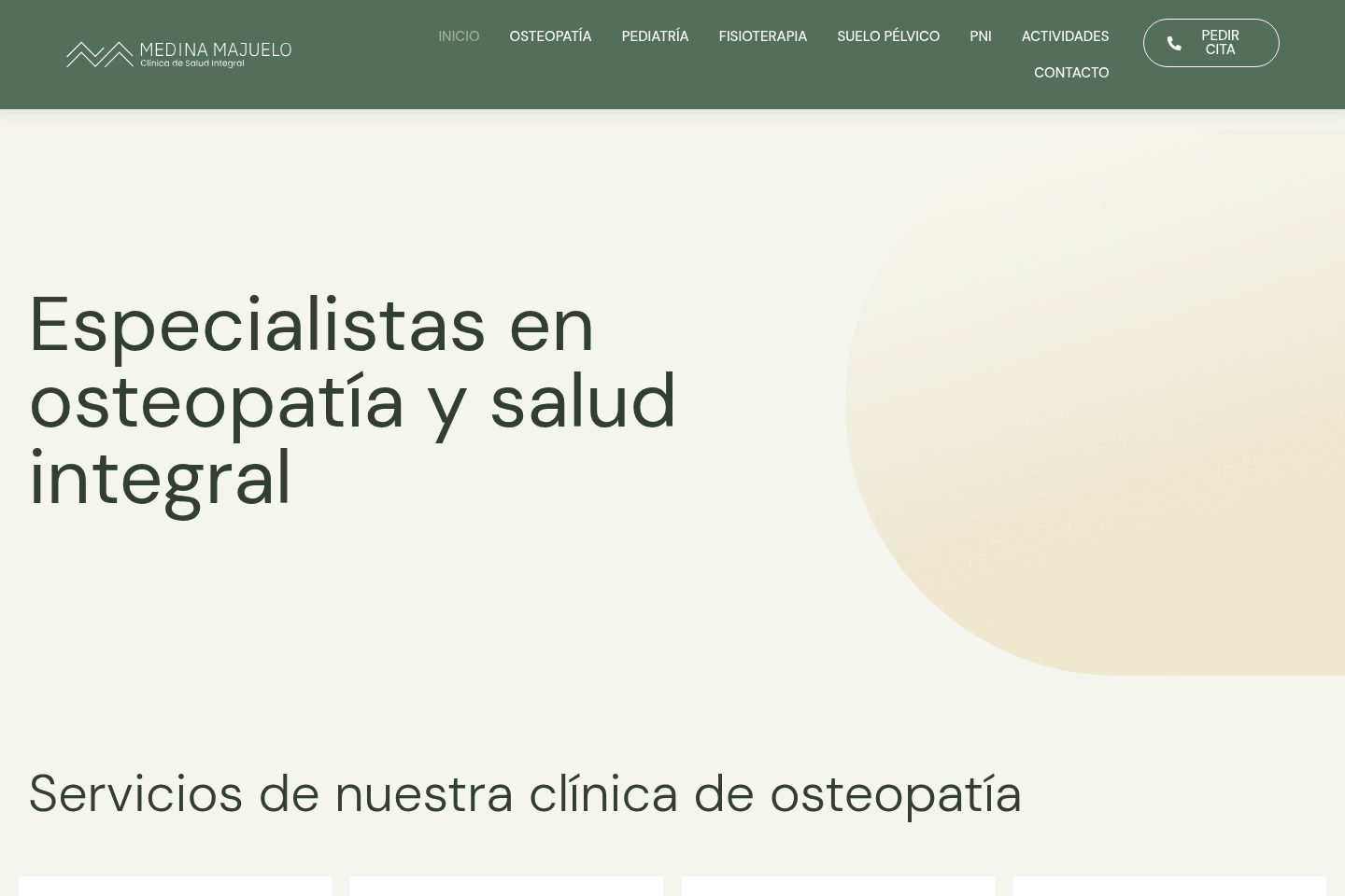 Captura del proyecto Medina Majuelo